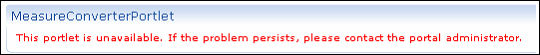 MeasureConverterPortlet e`