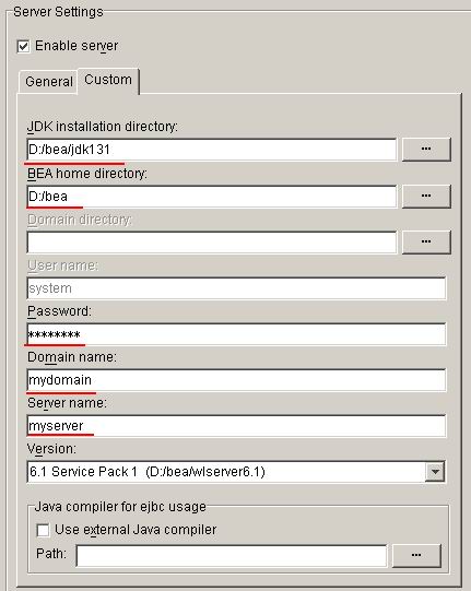 JBuilder 7 WebLogic 6.X Ԕ(2)Dʮģ