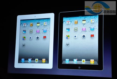 黑白兩色iPad 2
