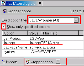 用于 COBOL/CICS 的 Java 包裝程序