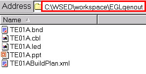 用于 COBOL/CICS 的生成的組件