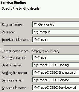 Service Binding