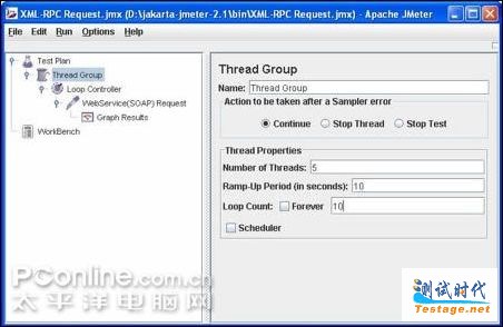 ApacheJMeterweb性能測試實例