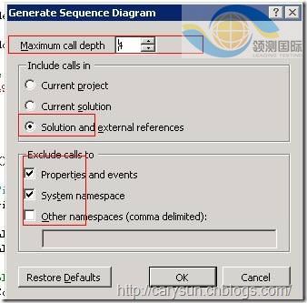 詳解Visual Studio 2010中的順序圖